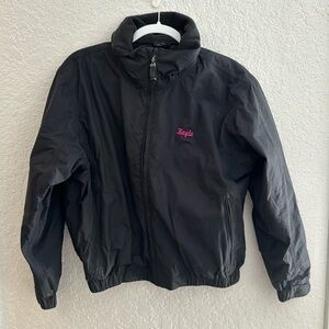 Gill Rain Jacket- embroidered with “Kayla”. Size XS